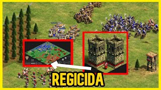 TOP DEL MUNDO ESCONDE SU REY EN EL FINAL DEL MAPA AGE OF EMPIRES 2 [upl. by Nwahsad]