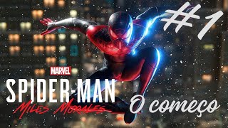 SpiderManMiles Morales 1O Começo Gameplay Dublado em Português PTBR PS5 [upl. by Airrehs]