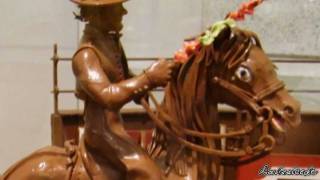 Museu De La Xocolata Museum of Chocolate  Barcelona Spain HD [upl. by Esiahc]