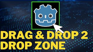 Drag amp Drop in Godot 4  PT 2  Drop zone [upl. by Schoening]