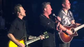 Rascal Flatts C2C 2014  Bless The Broken Road Live at The O2 Arena London [upl. by Bringhurst]