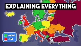 The EUROPE Explained in 30 Maps even for Europeans [upl. by Bruckner954]