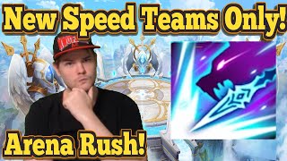 New Speed Teams For Arena Rush Only  Summoners War [upl. by Greenwald267]