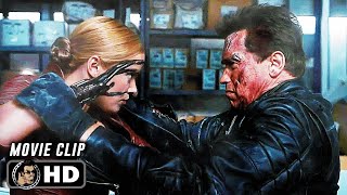 TERMINATOR 3 RISE OF THE MACHINES Clip  quotT850 vs TXquot 2003 SciFi Arnold Schwarzenegger [upl. by Ermentrude66]