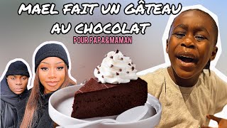 MAEL fait un GATEAU TOUT SEUL POUR PAPA amp MAMAN Cest une surprise [upl. by Eissac654]