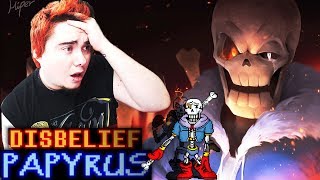 DISBELIEF Papyruss Genocide Route Undertale  SE ME PUSIERON LOS OJOS LLOROSOS  Español [upl. by Mahseh963]