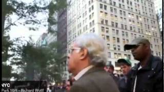 OWS Occupy wall street No to BANKS yes to Credit Unions Richard Wolffs [upl. by Atsyrc]