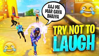 Try Not To Laugh😂  Best Funny Moments of FireEyes Gaming🔥 Must Watch  Garena Free Fire [upl. by Roux]