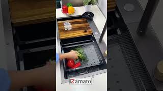 Modular Kitchen Imported Sink in India  Sink Exporter [upl. by Analram712]