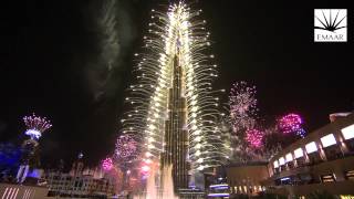 Official Burj Khalifa Downtown Dubai 2014 New Years Eve Highlights Video [upl. by Otila]