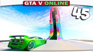 ч45 ИСПЫТАНИЯ ОФИГЕТЬ НЕ ДОЛЕТЕТЬ  Один день из жизни в GTA 5 Online [upl. by Haisa]