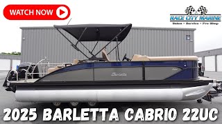 2025 Barletta Cabrio 22UC Walkaround and Review [upl. by Mcguire]