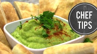 Cilantro Jalapeno Hummus Recipe [upl. by Lewiss]