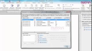 TUTORIAL Excel y Word  Combinar correspondencia [upl. by Leiand197]