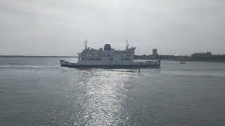 Wightlink Ferry ⛴️ Arriving into Portsmouth The 1st of September 2023 [upl. by Auguste]