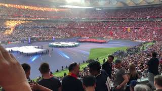 2019 Champions League Final Anthem  Tottenham Hotspur vs Liverpool FC [upl. by Notgnilra]