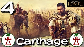 BRUTAL COLLAPSE OF THE AREVACI  Carthage  Hannibal at the Gates Total War Rome 2 Campaign 4 [upl. by Eidassac818]