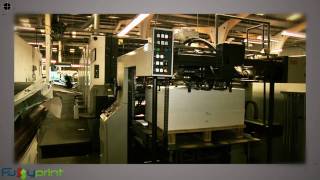 Litho Printing Process [upl. by Lonne]