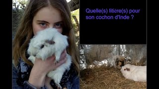 Les différentes litières pour cochon dInde ღ [upl. by Oni]