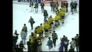 IshockeyVM 19910504 SverigeSovjet SWEURS 21 SVT DEL 3 [upl. by Nisaj394]