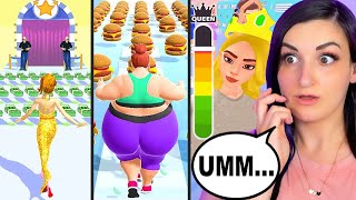 I Tried Popular App Games but Theyre Actually Offensive [upl. by Sitruk65]