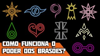 PODERES E SIGNIFICADOS DE TODOS OS BRASÕES  DIGIMON ADVENTURE [upl. by Aldric783]