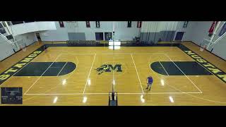 Millbrook School vs Canterbury School Girls Varsity Volleyball [upl. by Maram]