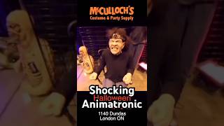 Zappy is a shocking Halloween Animatronic halloween animatronics shorts [upl. by Aciretehs]