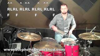 30 Second Drum Lesson  Ronnie Vannucci Fill  The Killers [upl. by Eslehc]