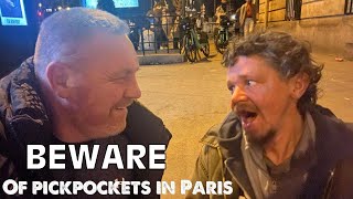 Beware of pickpockets amp scammers in Paris [upl. by Naesyar491]