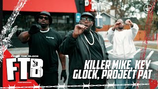 Killer Mike Key Glock Project Pat  STILL TALKIN THAT SHIT  From The Block Performance 🎙 [upl. by Ardle]