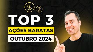 TOP 3 AÇÕES DO EXTERIOR QUE ESTÃO BARATAS EM OUTUBRO 2024 [upl. by Kee]