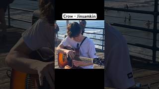 Crow  15years 😳 Santa Monica Pier cover Artstar [upl. by Ahtnicaj]