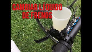 cambiar líquido de frenos bicicleta shimano [upl. by Silenay283]