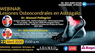 ABAMED  Lesiones Osteocondrales en Astrágalo [upl. by Oria173]