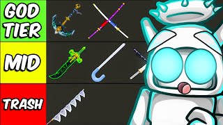 The BEST New Sword Tier List EVER UPDATE 20 BLOXFRUITS [upl. by Anirtac113]