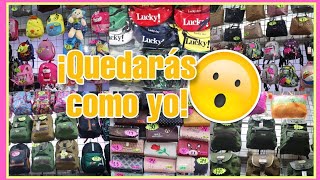 🎒La bodega de las BOLSAS más pedida en YouTube Ambar  carteras monederos mochilas maletas [upl. by Budge]