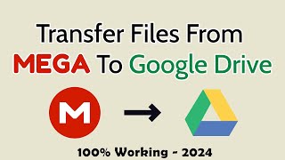 How to transfer mega files into google drive  Import file without downloading  Multcloud  2024 [upl. by Aruabea807]