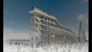 Animatie video nieuwe Haarbocht tribune TT Circuit Assen [upl. by Dilahk]