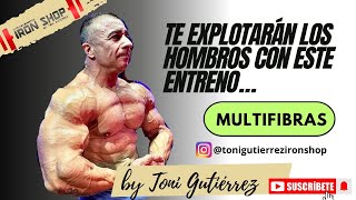 Los hombros te explotarán con este entrenamiento… [upl. by Ynohtna]