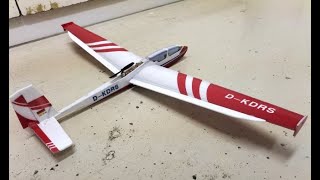 Minimumrc ASG 32 Glider 尾翼改良 [upl. by Boorman]