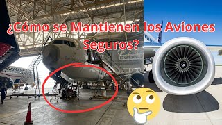 ¿Cómo se Mantienen los Aviones Seguros [upl. by Leahcin]