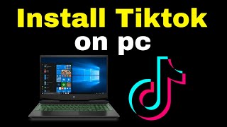 How to Download TikTok on Your Windows 1011 PCLAPTOP [upl. by Jenkins]