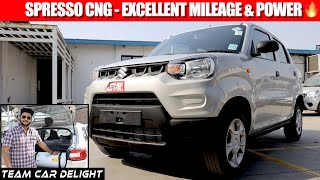 2021 Maruti Suzuki S Presso VXi CNG  Walkaround Review with On Road Price  Team Car Delight [upl. by Gnagflow296]