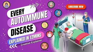 Every Autoimmune Disease Explained in 11 Minutes  Multiple Sclerosis MS Autoimmune Disease [upl. by Aivax]