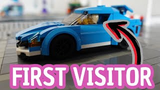 First CAR  VISITOR for LEGO Theme Park [upl. by Athalee]