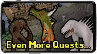 Even More Quests  OSRS Mobile Only Ironman S1E16 [upl. by Tullusus]