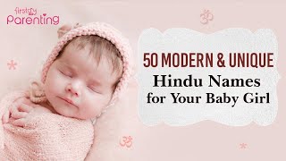 50 Best Hindu Baby Girl Names with Meanings [upl. by Whetstone]