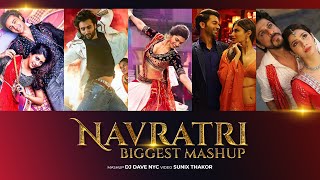 Navratri Mashup  DJ Dave NYC  Sunix Thakor  Latest Garba Mashup [upl. by Sidoeht]