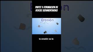 Formación de Rocas Sedimentarias Descomposición Erosión Deposición Compactación Parte 1 [upl. by Hasheem]